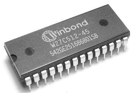 W27C512-45 / 64K x 8 / DIP28 / WINBOND / микросхема /